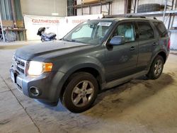 Salvage cars for sale at Eldridge, IA auction: 2010 Ford Escape Limited