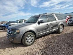 Salvage cars for sale at Phoenix, AZ auction: 2011 Ford Expedition EL Limited