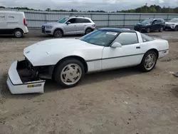 Salvage cars for sale at Fredericksburg, VA auction: 1989 Chevrolet Corvette