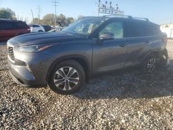 Salvage cars for sale at Columbus, OH auction: 2022 Toyota Highlander XLE