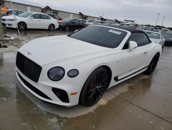 Salvage cars for sale at Riverview, FL auction: 2022 Bentley Continental GT Speed