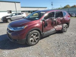 Salvage cars for sale at Leroy, NY auction: 2018 Honda CR-V EX