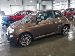 Salvage cars for sale at Ham Lake, MN auction: 2012 Fiat 500 Sport