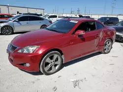 Salvage cars for sale at Haslet, TX auction: 2010 Lexus IS 250