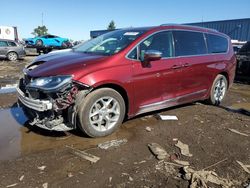 Chrysler Pacifica salvage cars for sale: 2018 Chrysler Pacifica Limited