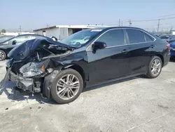 Toyota salvage cars for sale: 2016 Toyota Camry LE