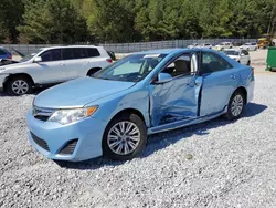 Vehiculos salvage en venta de Copart Gainesville, GA: 2013 Toyota Camry L