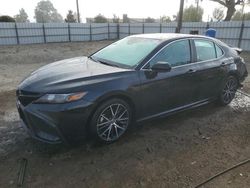 Salvage cars for sale at San Martin, CA auction: 2021 Toyota Camry SE