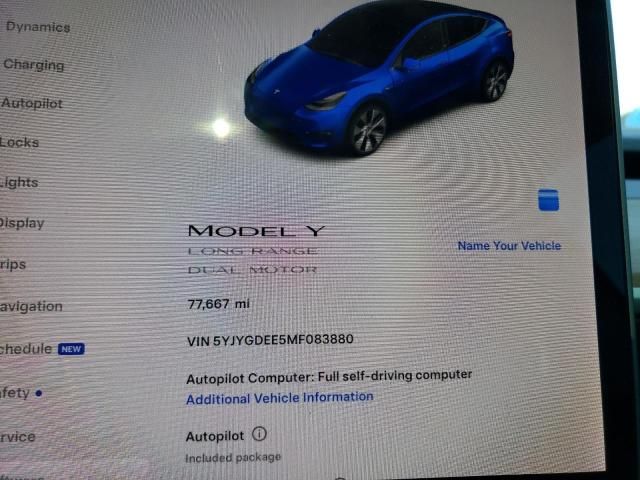 2021 Tesla Model Y