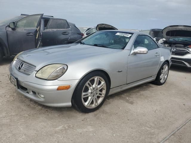 2004 Mercedes-Benz SLK 320