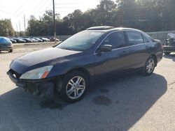 Honda Accord ex salvage cars for sale: 2006 Honda Accord EX