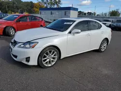 Salvage cars for sale at Ham Lake, MN auction: 2011 Lexus IS 250