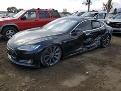 Tesla salvage cars for sale: 2013 Tesla Model S