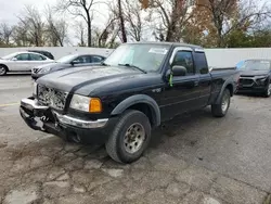 Salvage trucks for sale at Bridgeton, MO auction: 2003 Ford Ranger Super Cab