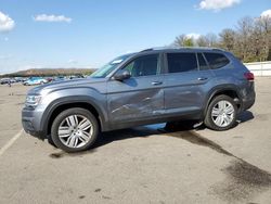 Salvage cars for sale at Brookhaven, NY auction: 2019 Volkswagen Atlas SE