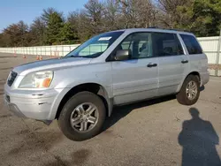 Salvage cars for sale at Brookhaven, NY auction: 2003 Honda Pilot EXL