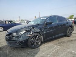 Honda Civic salvage cars for sale: 2019 Honda Civic Sport