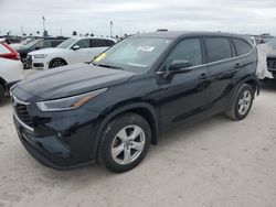 Salvage cars for sale at auction: 2021 Toyota Highlander L