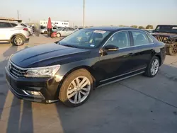 2016 Volkswagen Passat SEL Premium en venta en Grand Prairie, TX