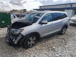 Salvage cars for sale at Wayland, MI auction: 2016 Honda Pilot EX