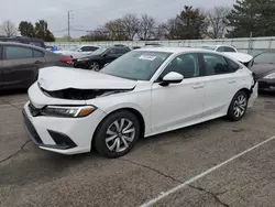 Salvage cars for sale at Moraine, OH auction: 2024 Honda Civic LX