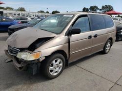 Salvage cars for sale at Sacramento, CA auction: 2003 Honda Odyssey LX