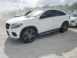 Salvage cars for sale at Apopka, FL auction: 2016 Mercedes-Benz GLE Coupe 450 4matic