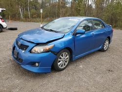 Carros salvage sin ofertas aún a la venta en subasta: 2009 Toyota Corolla Base