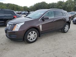 Salvage cars for sale at North Billerica, MA auction: 2015 Cadillac SRX Luxury Collection