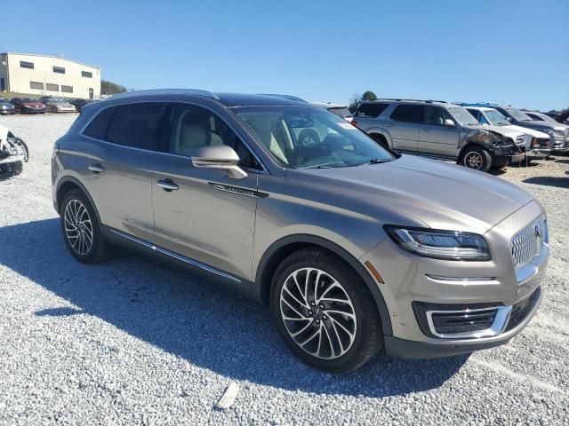 2019 Lincoln Nautilus Reserve