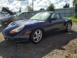 Porsche Boxster Vehiculos salvage en venta: 2002 Porsche Boxster S