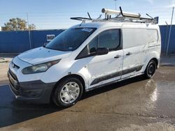 Salvage trucks for sale at Anthony, TX auction: 2015 Ford Transit Connect XL