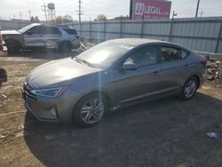 Hyundai salvage cars for sale: 2019 Hyundai Elantra SEL