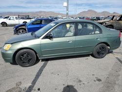 Salvage cars for sale at North Las Vegas, NV auction: 2003 Honda Civic LX