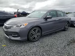 Salvage cars for sale at Riverview, FL auction: 2016 Honda Accord Sport