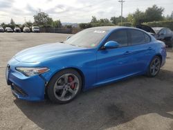 Salvage Cars with No Bids Yet For Sale at auction: 2018 Alfa Romeo Giulia