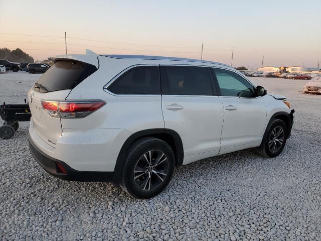 2016 Toyota Highlander XLE