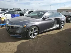 Salvage cars for sale from Copart Brighton, CO: 2018 Honda Accord Touring