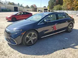 Salvage cars for sale at Knightdale, NC auction: 2023 Mercedes-Benz EQS Sedan 580 4matic