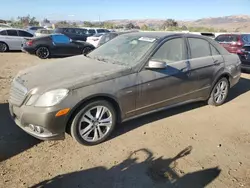 Salvage cars for sale from Copart San Martin, CA: 2011 Mercedes-Benz E 350 Bluetec