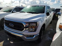 Flood-damaged cars for sale at auction: 2023 Ford F150 Super Cab