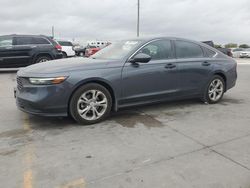 Honda salvage cars for sale: 2023 Honda Accord LX