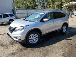 Salvage cars for sale at Austell, GA auction: 2016 Honda CR-V EX