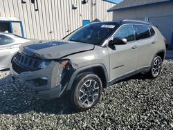 Jeep salvage cars for sale: 2021 Jeep Compass Trailhawk