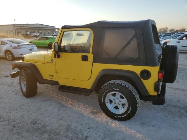 2006 Jeep Wrangler / TJ Sport