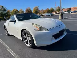 Salvage cars for sale at Fredericksburg, VA auction: 2012 Nissan 370Z Base