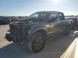 Salvage cars for sale at San Antonio, TX auction: 2016 Ford F150 Supercrew