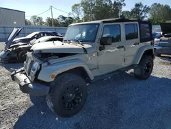 Salvage cars for sale at Gastonia, NC auction: 2017 Jeep Wrangler Unlimited Sahara