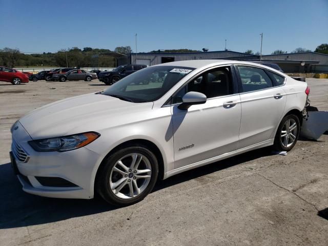 2018 Ford Fusion SE Hybrid