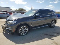 Salvage cars for sale from Copart Orlando, FL: 2018 BMW X3 XDRIVE30I